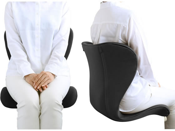 トレードワン SWANRU ボディサポートシート ハイエンド ブラック 60135 1個(ご注文単位1個)【直送品】