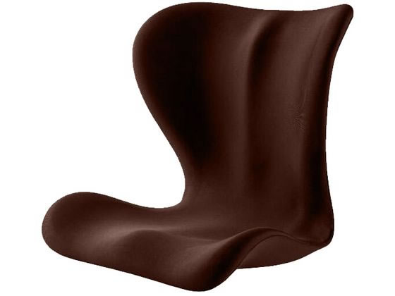 トレードワン SWANRU ボディサポートシート ハイエンド ブラウン 60136 1個(ご注文単位1個)【直送品】