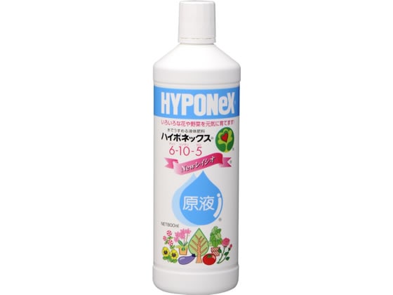 >ハイポネックス ハイポネックス原液 6-10-5 NET800ml 1本（ご注文単位1本)【直送品】