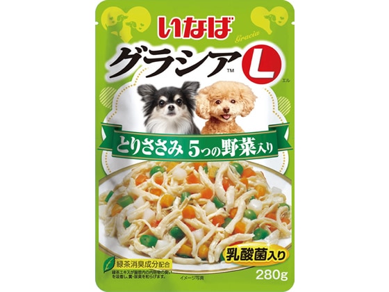 いなば グラシアL とりささみ 5つの野菜入り 1個（ご注文単位1個)【直送品】
