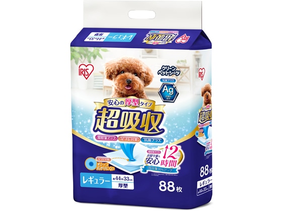 アイリスオーヤマ 超吸収 ペットシーツ レギュラー 88枚 CPS-88 1袋（ご注文単位1袋)【直送品】