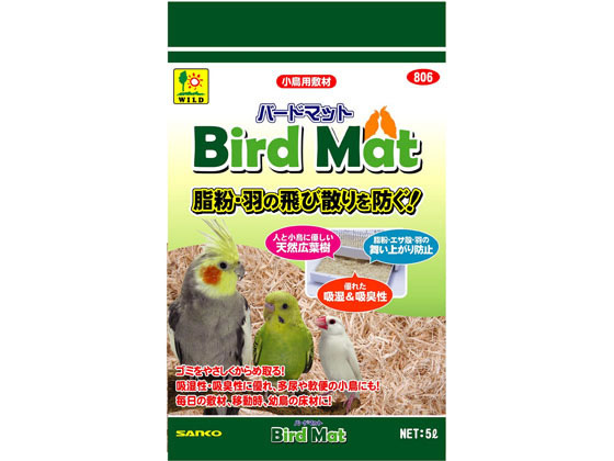 三晃商会 バードマット 5L 806 1パック(ご注文単位1パック)【直送品】