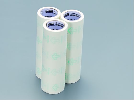 TRUSCO カーペットローラー交換用粘着テープ (10巻入) 160mm幅× 1箱(ご注文単位1箱)【直送品】