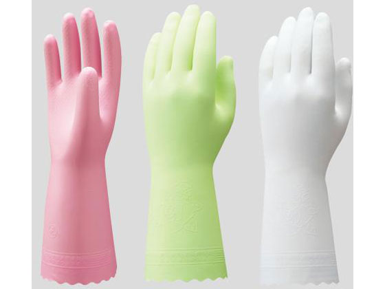 ショーワグローブ ビニトップ手袋 薄手 裏毛無 ホワイト L No.130LW 1双(ご注文単位1双)【直送品】