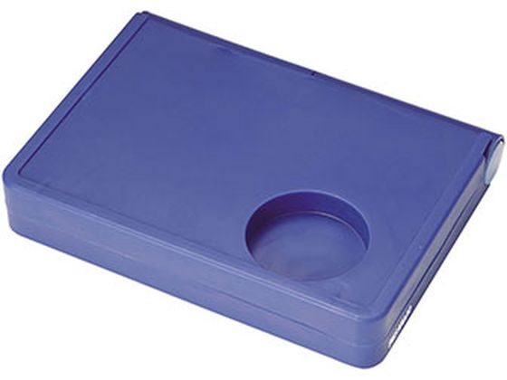 キャプテンスタッグ スタジアム応援にピッタリ!B5収納テーブル ブルー 1台（ご注文単位1台)【直送品】