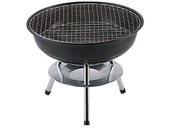 キャプテンスタッグ ジェスカ 丸型バーベキューコンロ グリル 1個（ご注文単位1個)【直送品】