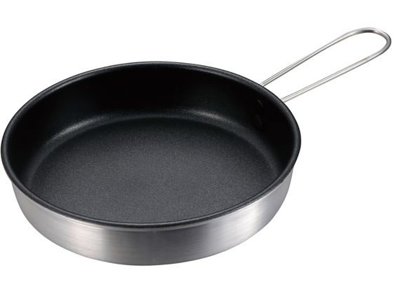 キャプテンスタッグ ふっ素樹脂加工 ミニフライパン 16cm 1個（ご注文単位1個)【直送品】