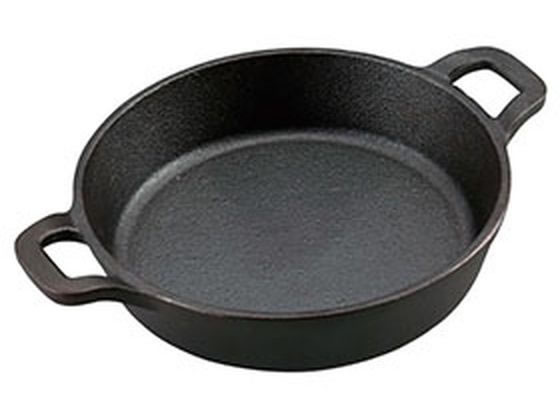 キャプテンスタッグ 両手スキレット 18cm 1個（ご注文単位1個)【直送品】