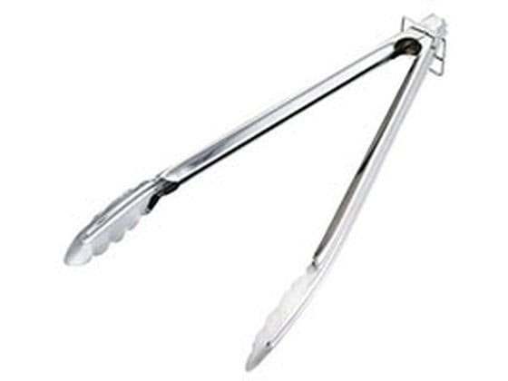 キャプテンスタッグ BBQ 先の付かないトング 30cm 1個(ご注文単位1個)【直送品】