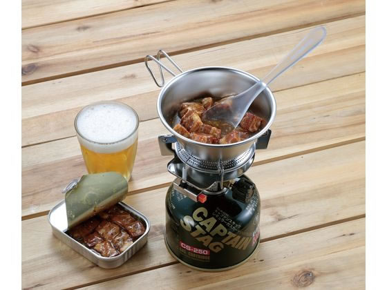 キャプテンスタッグ G-FLOAT 高耐熱スプーン S クリア UH-3028 1個（ご注文単位1個)【直送品】