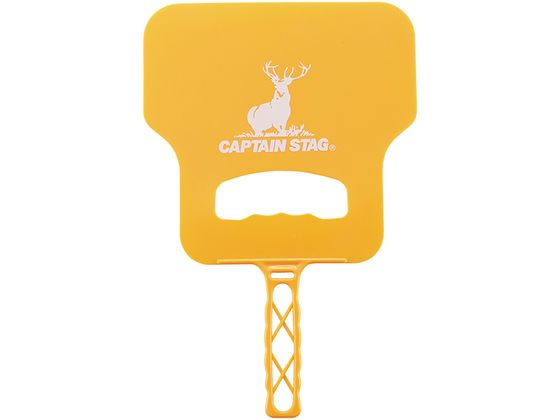 キャプテンスタッグ レジャー PCうちわ 1個（ご注文単位1個)【直送品】