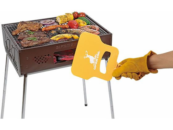 キャプテンスタッグ レジャー PCうちわ 1個(ご注文単位1個)【直送品】