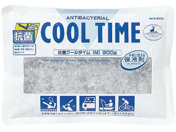 キャプテンスタッグ 抗菌 クールタイム[M]300g 1個（ご注文単位1個)【直送品】