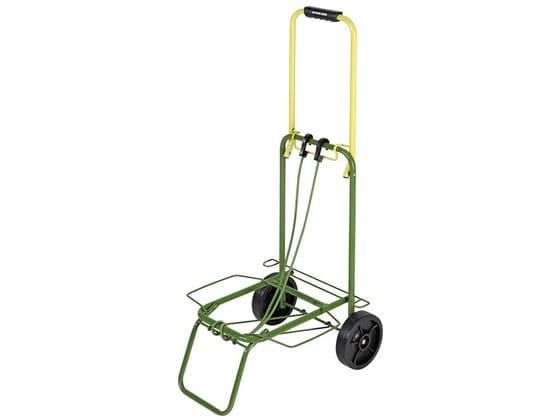 キャプテンスタッグ ツートンキャリー イエロー×グリーン 1個（ご注文単位1個)【直送品】