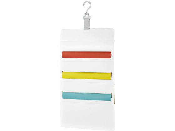 コクヨ さっと出し入れできる 壁掛けポケット (書類用) ウォーム 1個(ご注文単位1個)【直送品】