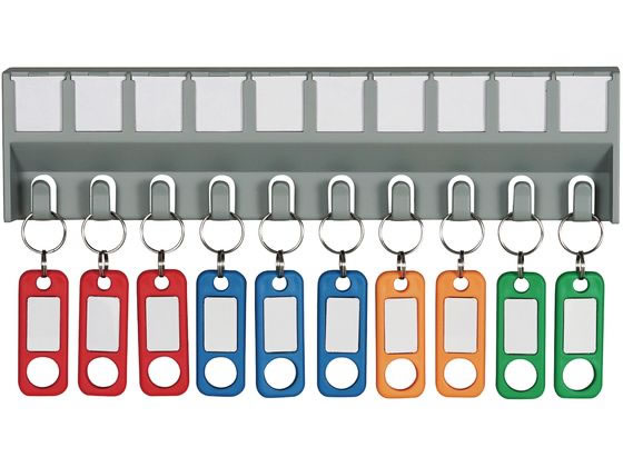 カール事務器 キーハンガー 鍵吊数10個 CKH-10 1台(ご注文単位1台)【直送品】