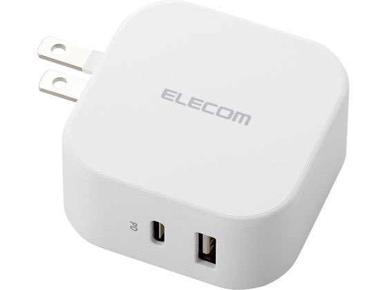 エレコム AC充電器 USB Type-C PD対応 32W MPA-ACCP20WH 1個(ご注文単位1個)【直送品】