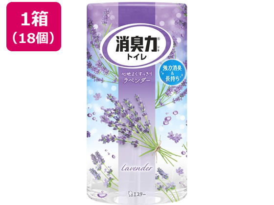エステー トイレの消臭力 ラベンダー 400ml 18個 1箱（ご注文単位1箱）【直送品】