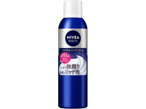 KAO ニベアメン リッチシェービングフォーム 245g 1個(ご注文単位1個)【直送品】