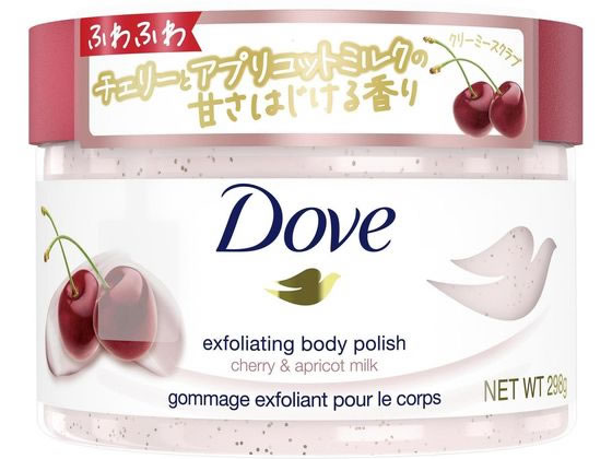 ユニリーバ ダヴ クリーミースクラブ チェリー&アプリコットミルク 298g 1個(ご注文単位1個)【直送品】