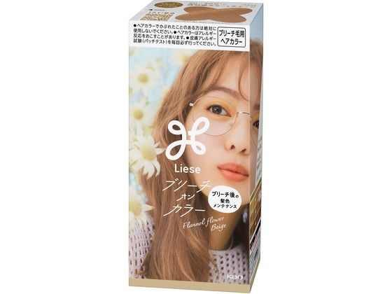 KAO リーゼ ブリーチオンカラー フランネルフラワーベージュ 108ml 1個(ご注文単位1個)【直送品】