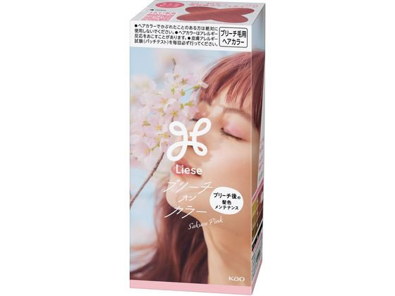 KAO リーゼ ブリーチオンカラー さくらピンク 108ml 1個(ご注文単位1個)【直送品】