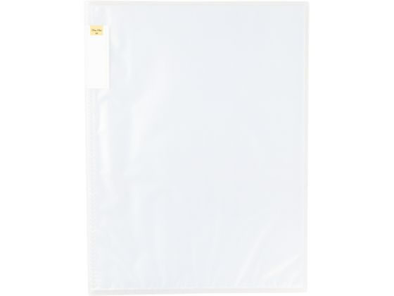 ハピラ スリムマックス A4 20ポケット クリアー SMFA4CL 1冊(ご注文単位1冊)【直送品】