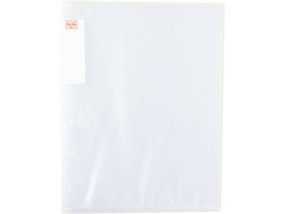 ハピラ スリムマックス A5 20ポケット クリアー SMFA5CL 1冊(ご注文単位1冊)【直送品】