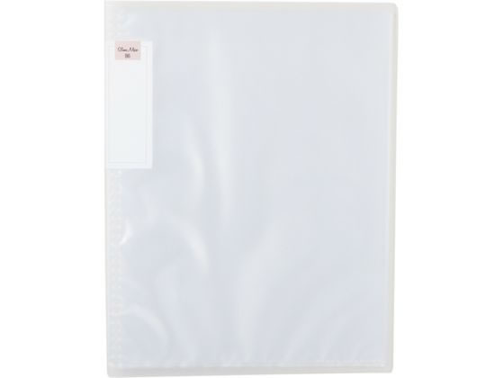 ハピラ スリムマックス B6 20ポケット クリアー SMFB6CL 1冊(ご注文単位1冊)【直送品】