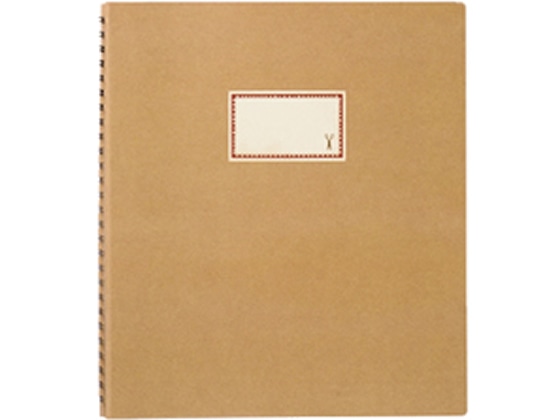 マークス スクラップホリック スクラップブック L クラフト SCH-AL18-KF 1冊(ご注文単位1冊)【直送品】