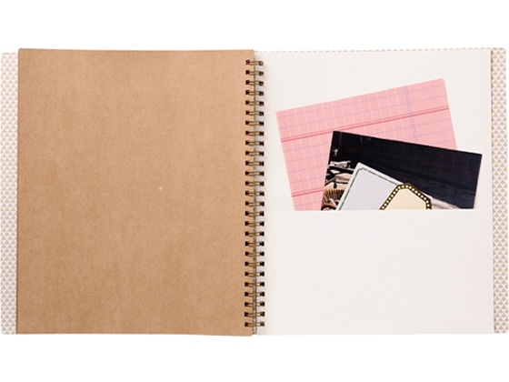 マークス スクラップホリック スクラップブック L クラフト SCH-AL18-KF 1冊(ご注文単位1冊)【直送品】