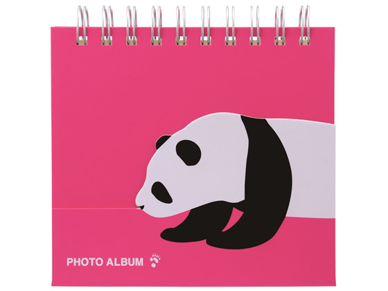 マークス コルソグラフィア フォトスタンドアルバム・アニマルこども L判 パンダ 1冊(ご注文単位1冊)【直送品】