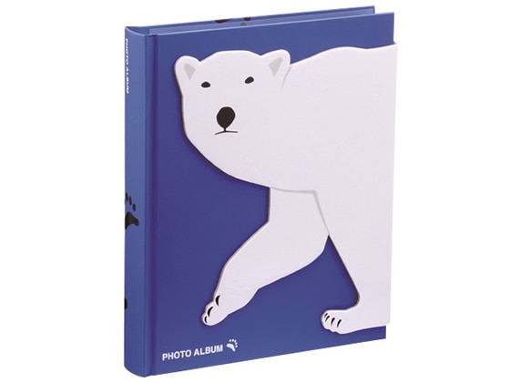 マークス コルソグラフィア コレクションアルバム・アニマル L判 シロクマ 1冊(ご注文単位1冊)【直送品】