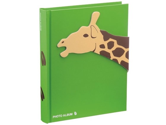 マークス コルソグラフィア コレクションアルバム・アニマル L判 キリン 1冊(ご注文単位1冊)【直送品】