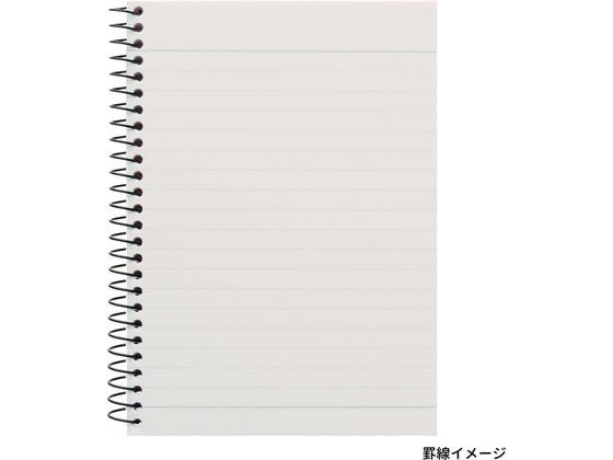マルマン スパイラルノート A6変形 6mm横罫 ライトブルー 50枚 1冊(ご注文単位1冊)【直送品】