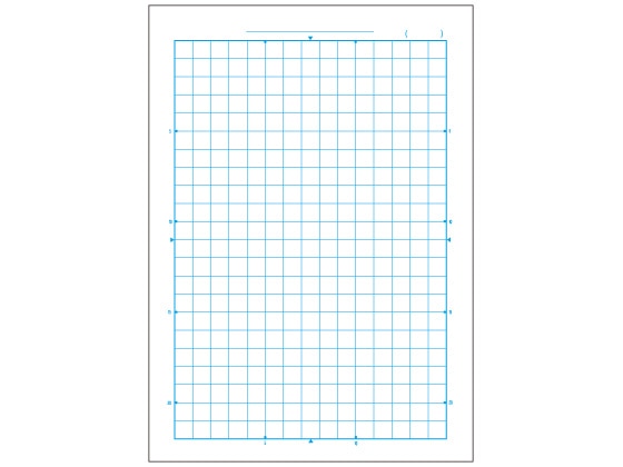 キョクトウ スクールノート B5 10mm方眼 チェック柄ブルー LMC10GB 1冊(ご注文単位1冊)【直送品】