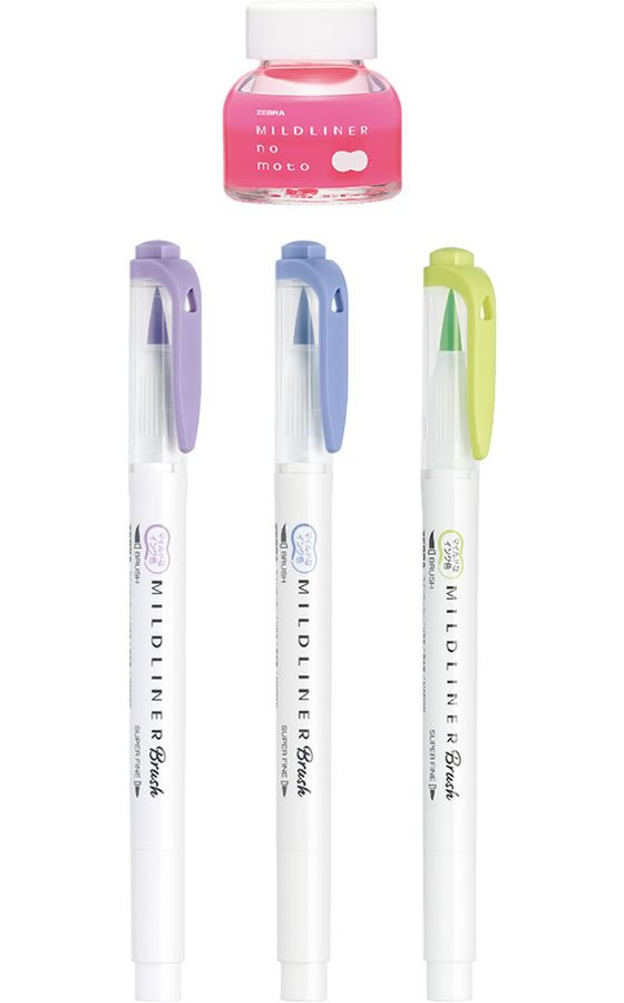 ゼブラ マイルドライナーのもと マイルドベビーピンクセット SE-WI1-MBP 1セット(ご注文単位1セット)【直送品】