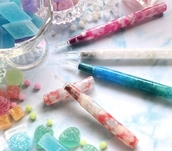 寺西化学 ギター ガラスペン オーロラ ロング ジェリーレッド GLAAL-JR 1本(ご注文単位1本)【直送品】