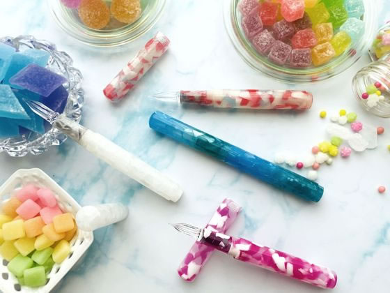 寺西化学 ギター ガラスペン オーロラ ロング ジェリーレッド GLAAL-JR 1本(ご注文単位1本)【直送品】