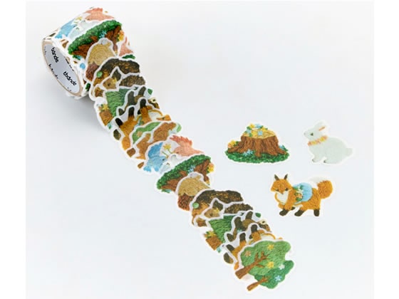bande マスキングロールステッカー 花咲く刺繍の森 BDA718 1個(ご注文単位1個)【直送品】