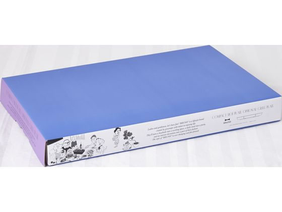 BRUNO コンパクトホットプレート用グリルプレート BOE021-GRILL 1台(ご注文単位1台)【直送品】
