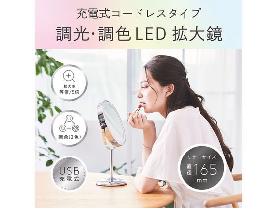 KOIZUMI LED拡大鏡 KBE3280S 1個(ご注文単位1個)【直送品】