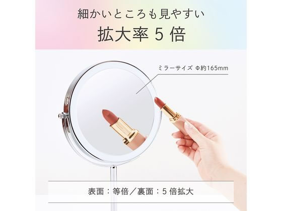 KOIZUMI LED拡大鏡 KBE3280S 1個(ご注文単位1個)【直送品】