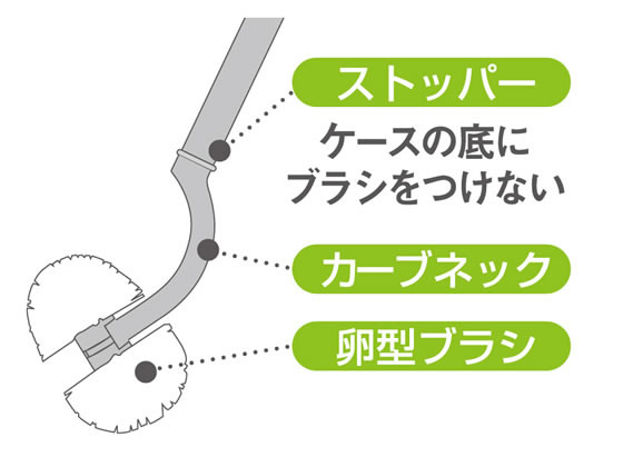 マーナ SLIM トイレブラシ リフィル ホワイト W203W 1個(ご注文単位1個)【直送品】