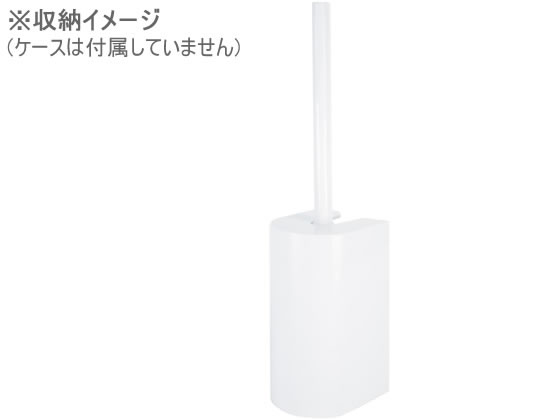 マーナ SLIM トイレブラシ リフィル ホワイト W203W 1個(ご注文単位1個)【直送品】