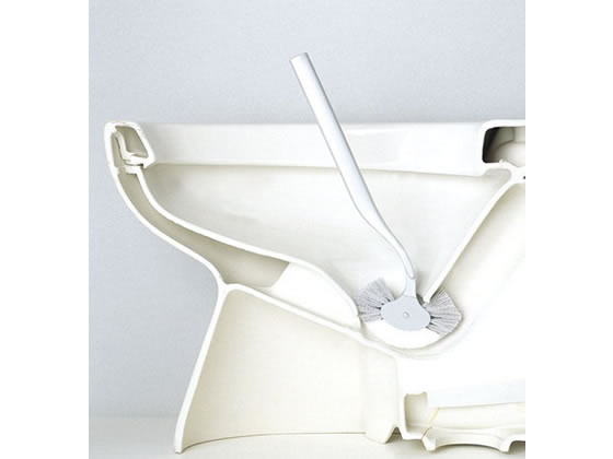 マーナ スマートトイレブラシ ホワイト W051W 1個(ご注文単位1個)【直送品】