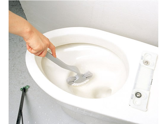 マーナ スマートトイレブラシ ホワイト W051W 1個(ご注文単位1個)【直送品】