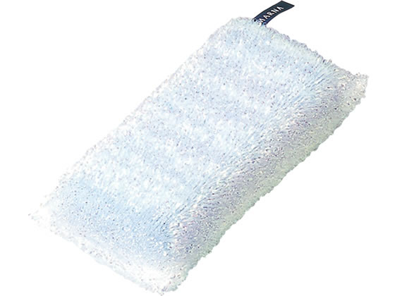 マーナ きらきらスポンジバスタブ用 ブルー W032B 1個(ご注文単位1個)【直送品】