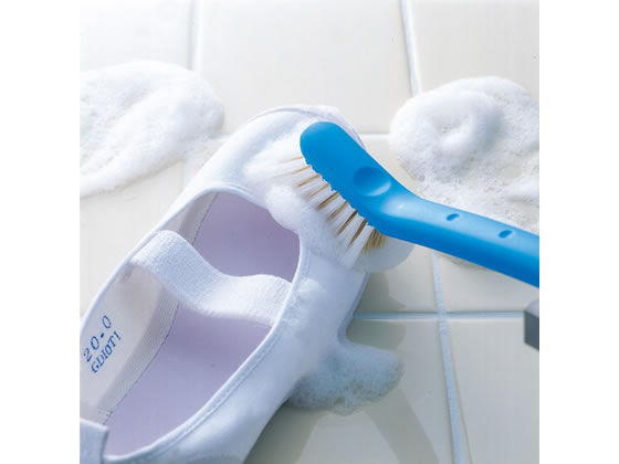 マーナ わんぱくシューズブラシブルー W340B 1個(ご注文単位1個)【直送品】