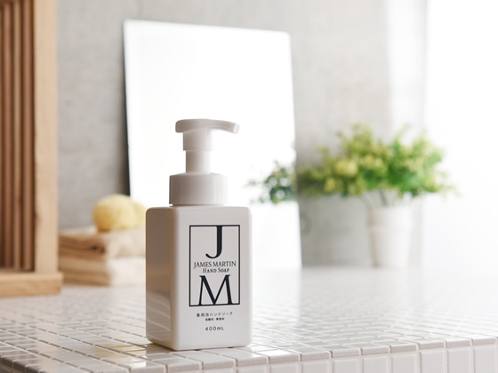 ジェームズマーティン 薬用泡ハンドソープ 無香料 400mL 1本(ご注文単位1本)【直送品】